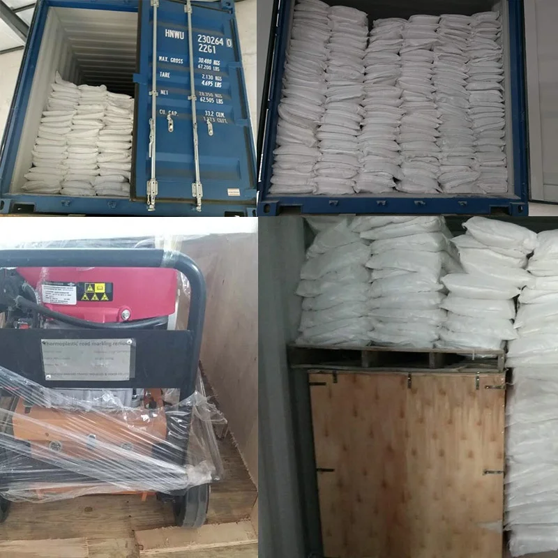 
Thermoplastic road marking remover for road construction 