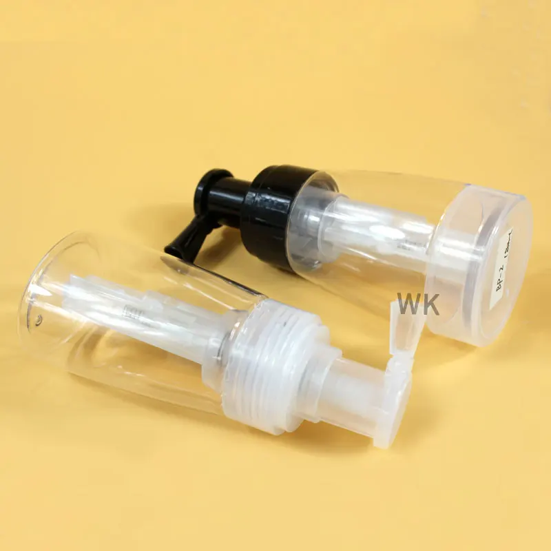 110ml 140ml 180ml Cake Glitter Dry Shampoo Spray Bottle Plastic Baby Talcum Powder Spray Bottle