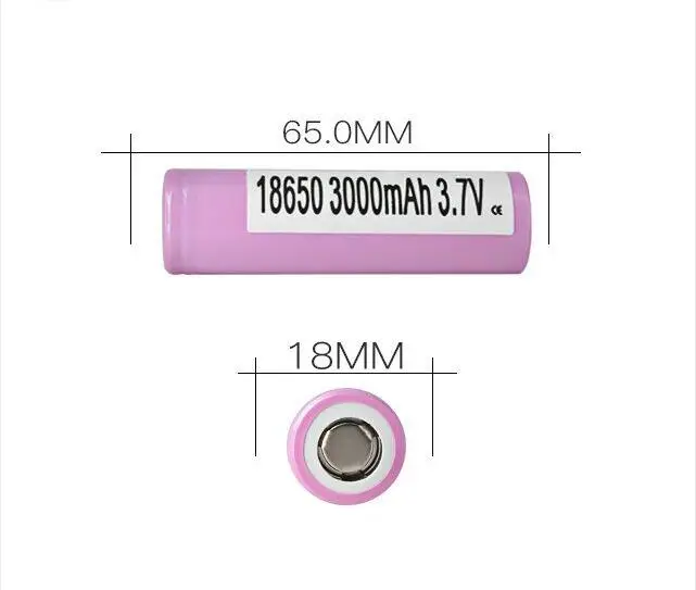 3 7 v 18650 3000 мА/ч 15A перезаряжаемый литий-ионный аккумулятор для samsung 30q