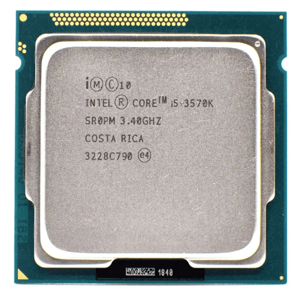 Intel Core I5-3570K CPU Desktop Processor LGA 1155 Socket 3.4GHz 22 Nanometer Products Cache Main Place Stock Ready 100% test OK