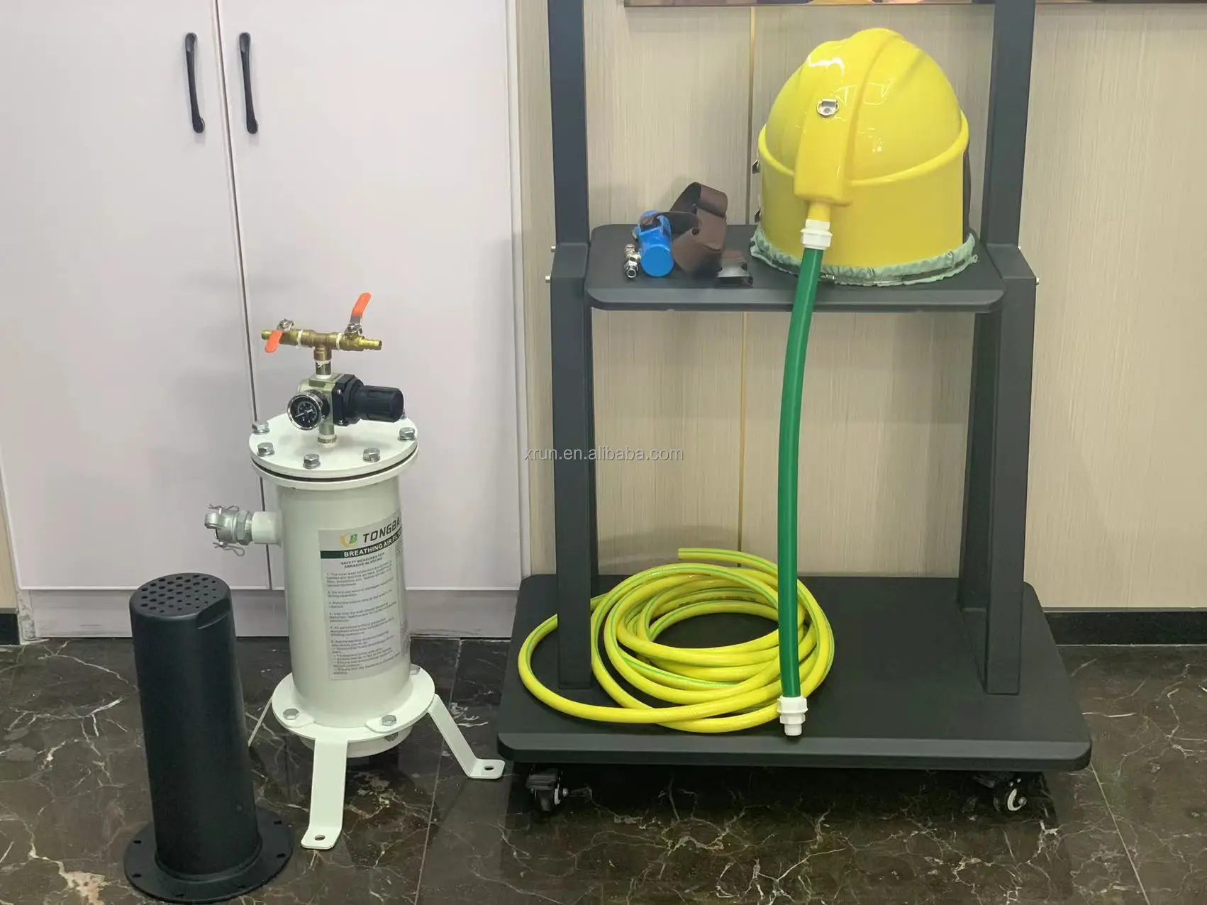 New Industrial Sandblasted Helmet Filter Cartridge Pre-Filter with HEPA and Activated Carbon Media for Optimal Air Filtration