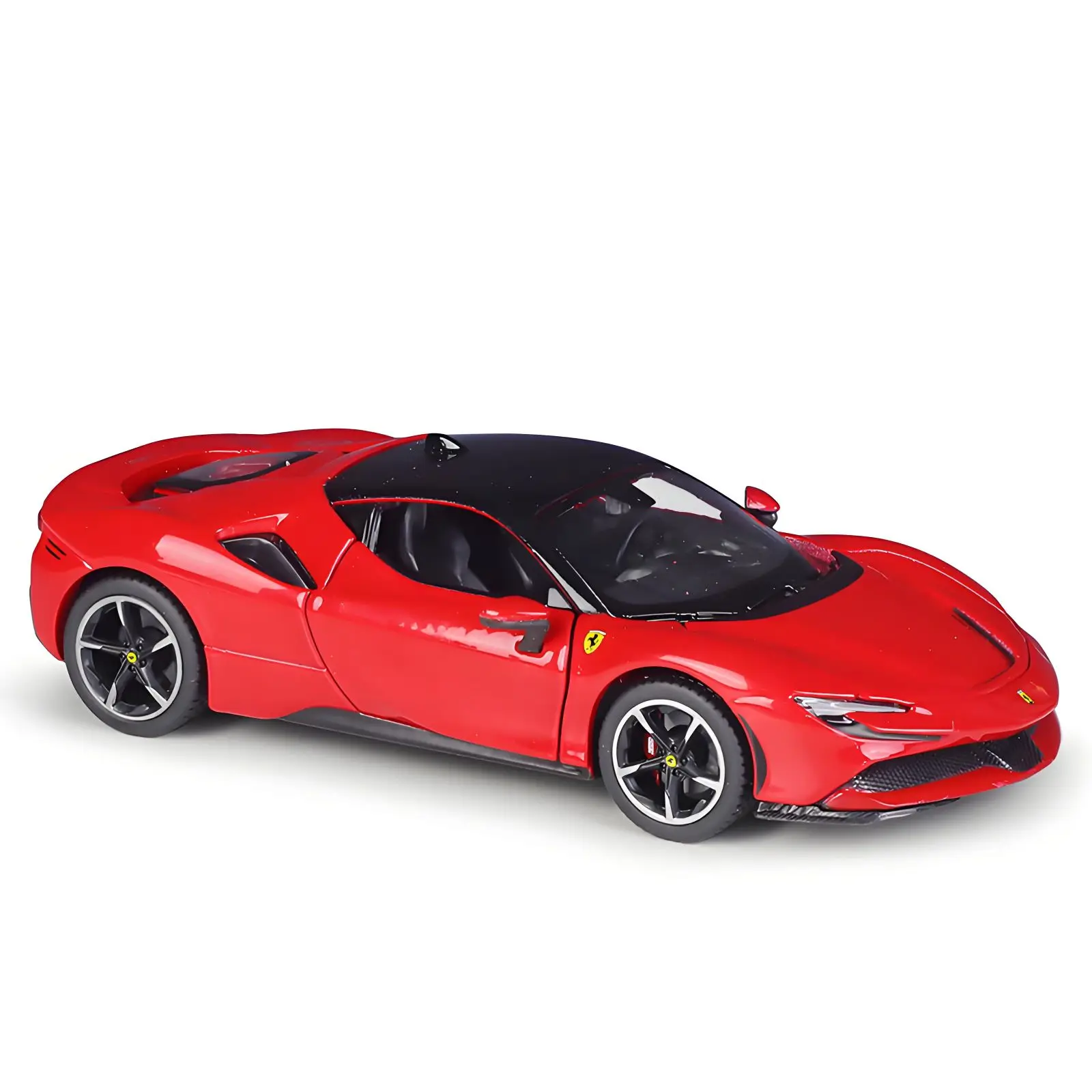 Bburago 1:32 Масштаб SF90 Stradale спортивный автомобиль коробка из органического стекла звук и легкий сплав имитационная модель автомобиля