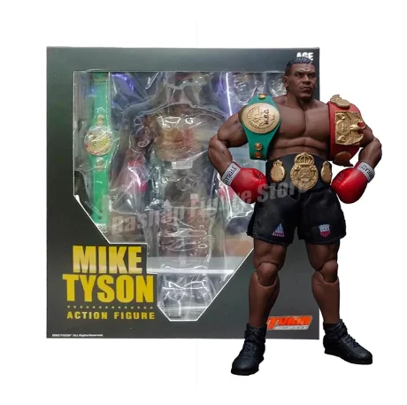 Фигурка чемпиона по боксу Mike Tyson в 1/12 масштабе из ПВХ Коллекционная модель унисекс игрушка для подарков