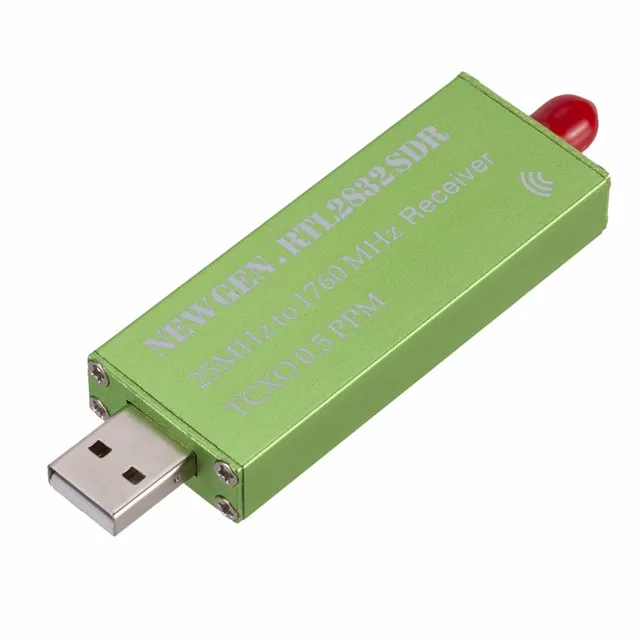 Цифровой телевизионный ресивер RTL-2832 SDR 25 МГц до 1760 МГц USB sdr-приемника TCXO 0.5PPM