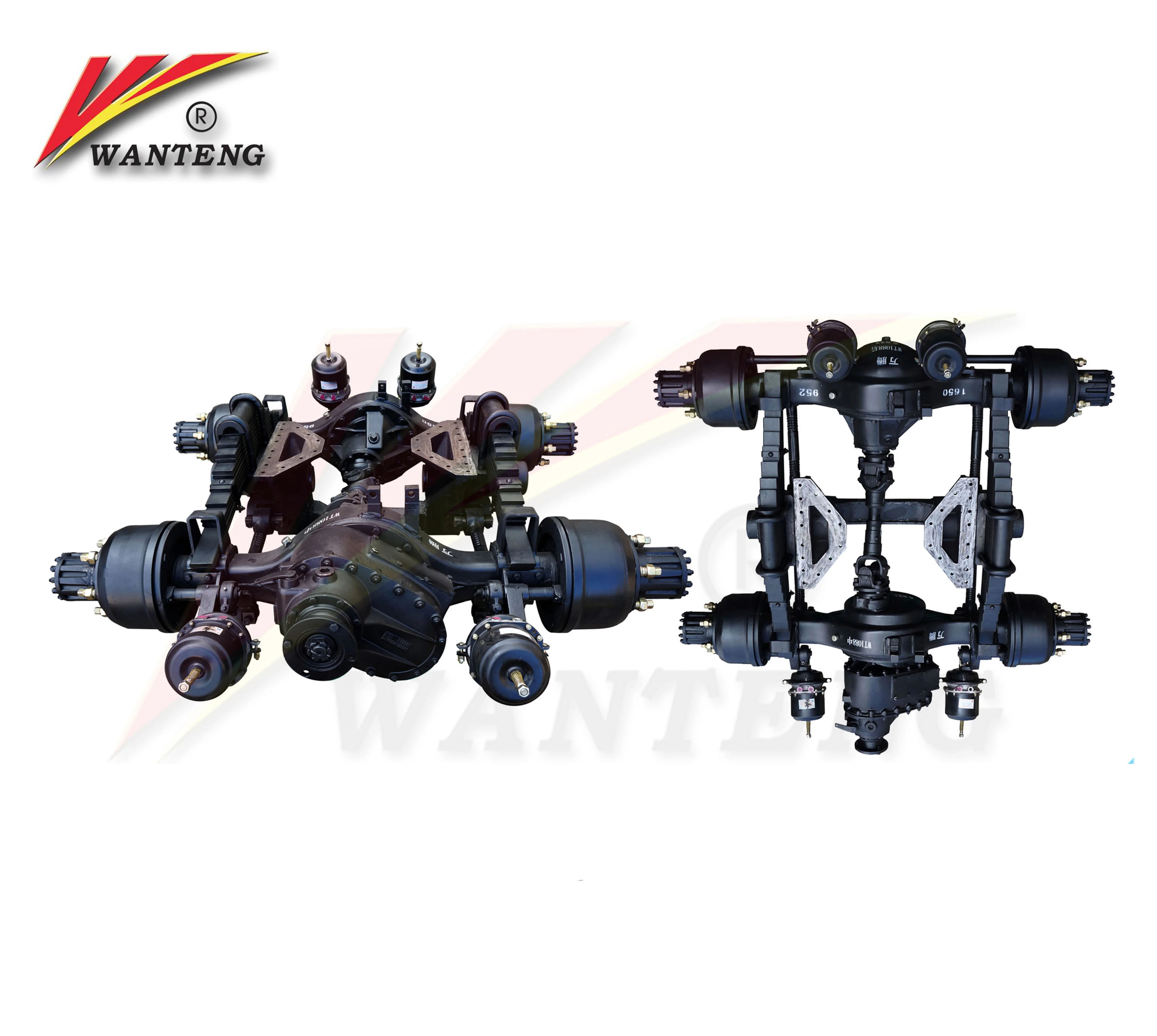 4X4 New OEM tractor Double Hydraulic Drive Axle With Brake