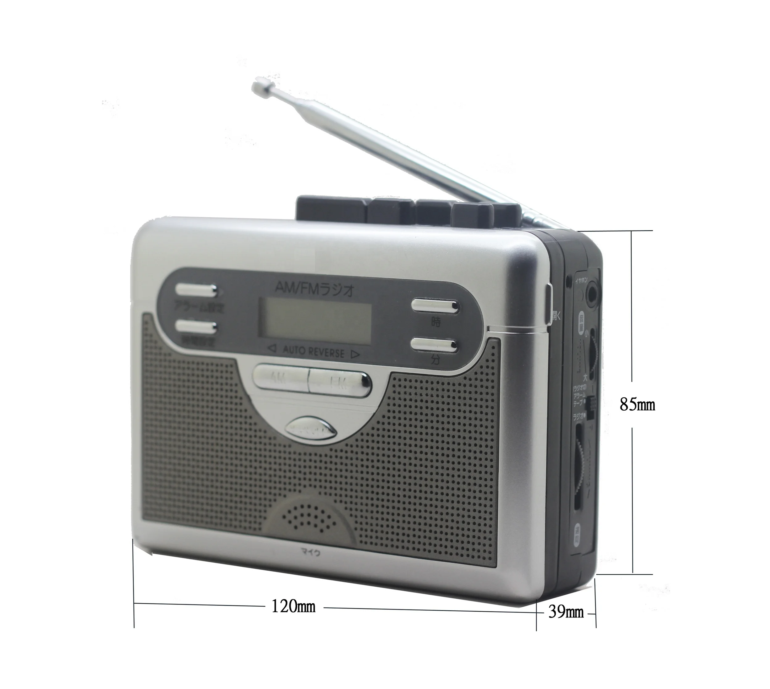 Walkman AM/FM магнитофон портативный автоматический