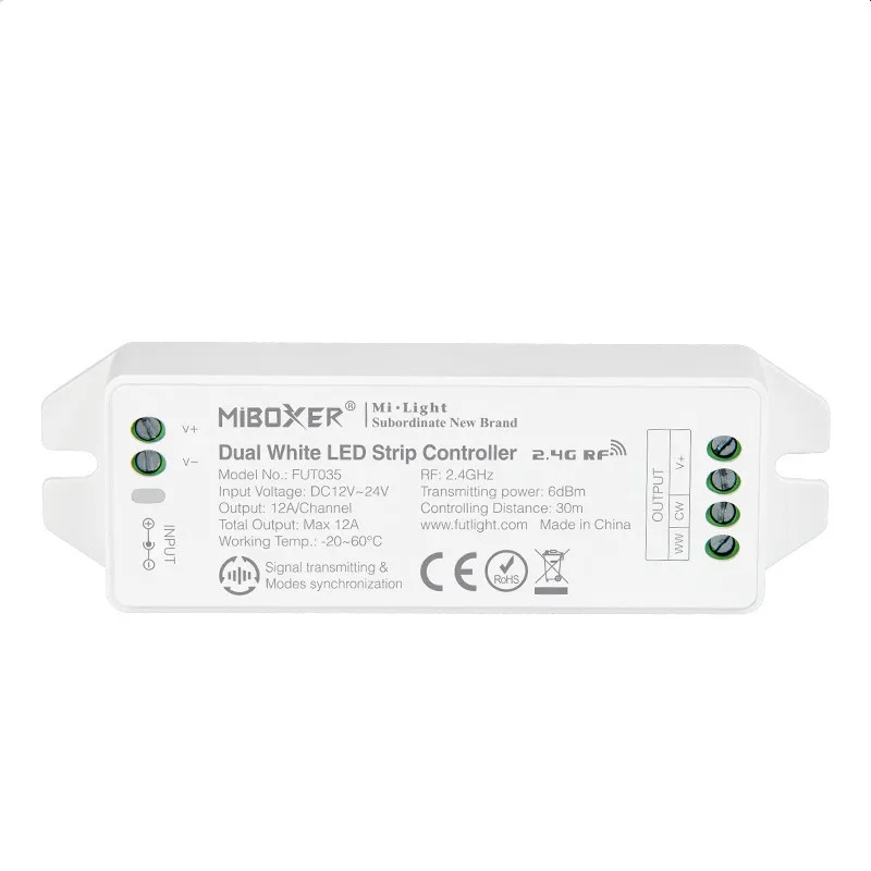 Обновленный пульт дистанционного управления Miboxer FUT035M 2 4 ГГц RF двойная белая умная Светодиодная лента контроллер затемнения света