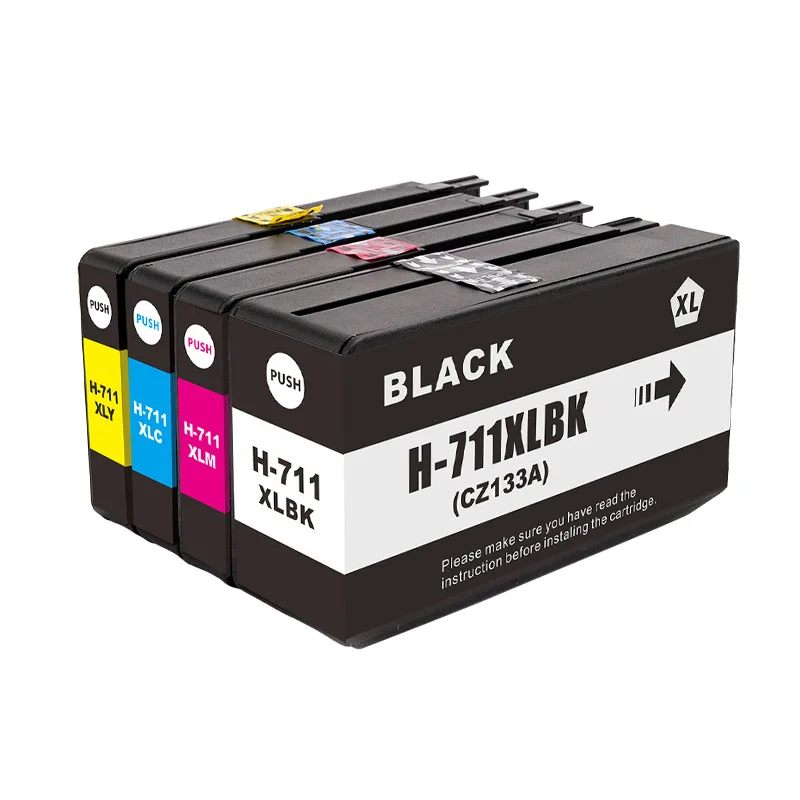 Colorzone для HP Designjet 711 T125 711XL XL совместимый чернильный картридж с полными пигментными чернилами принтера T520 T120