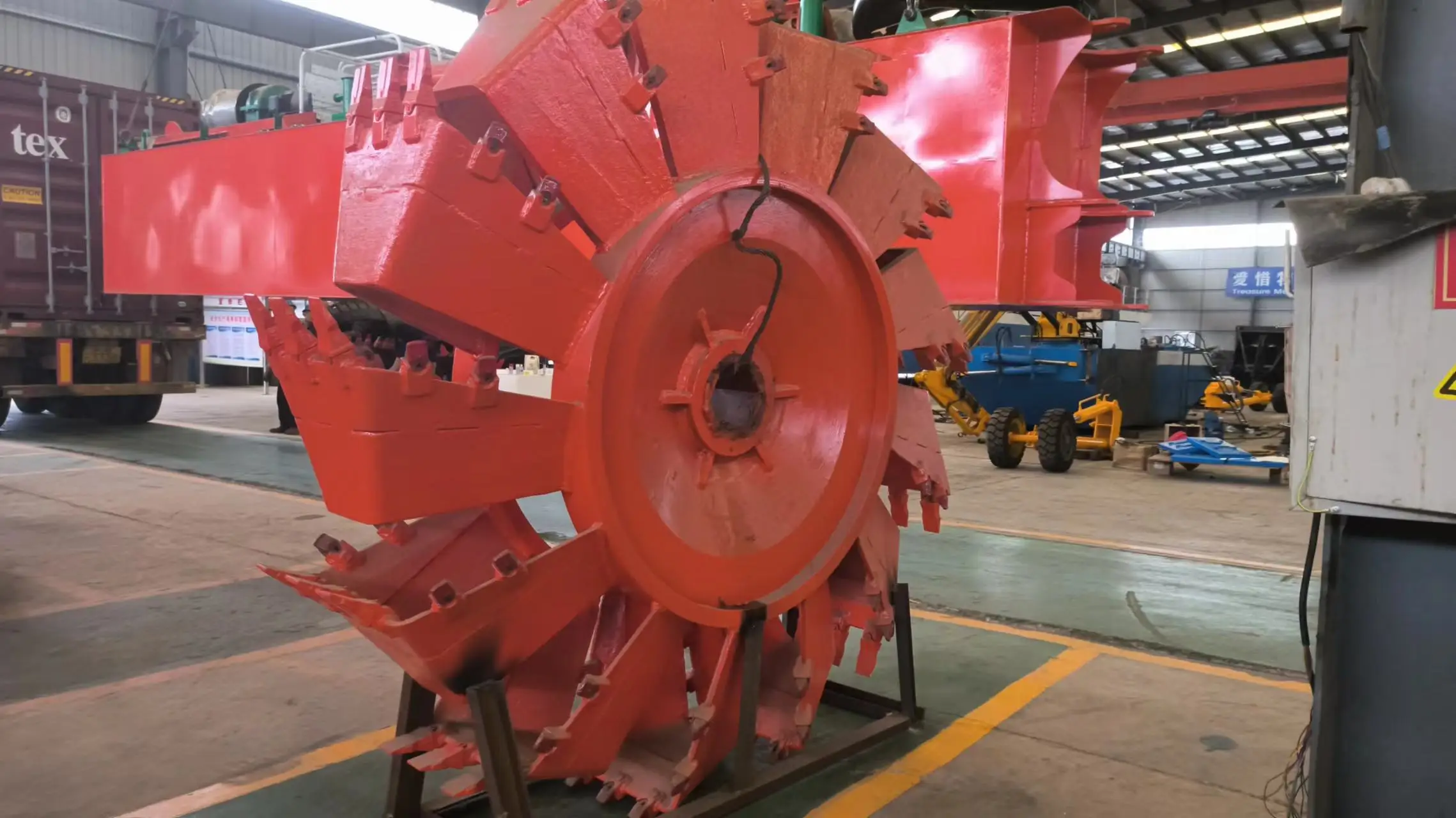 KEDA Auger hydraulic dredger cutter  head /claw drill dredger head /dredging cutter head