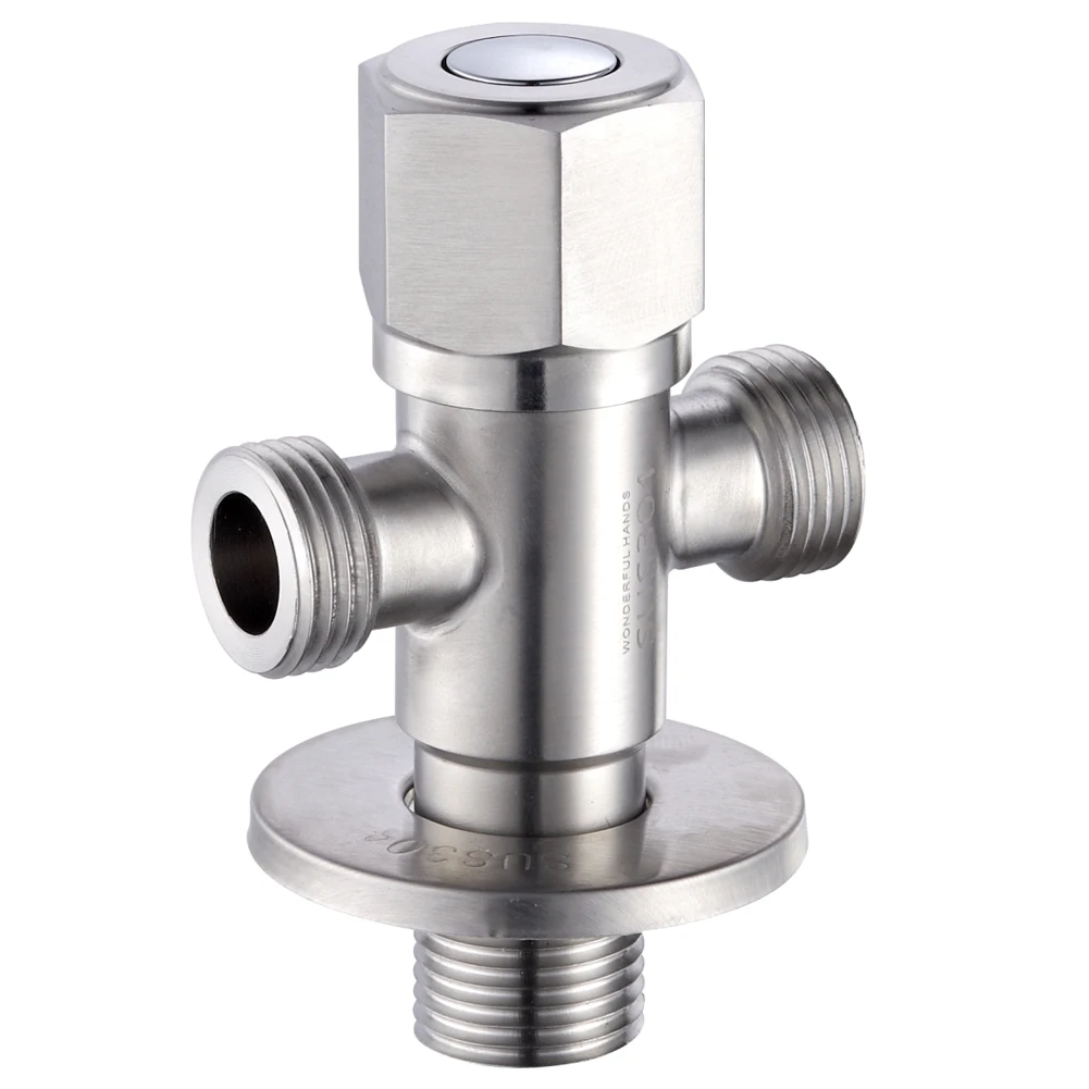 15 years factory good quality plastic angle valve