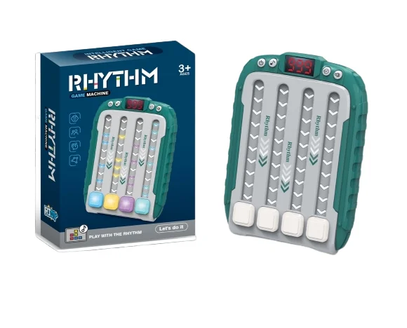 2024 Hot selling Kids Decompress  Press Music rhythm dance machine quick push puzzle early education toy game machine Wholesale