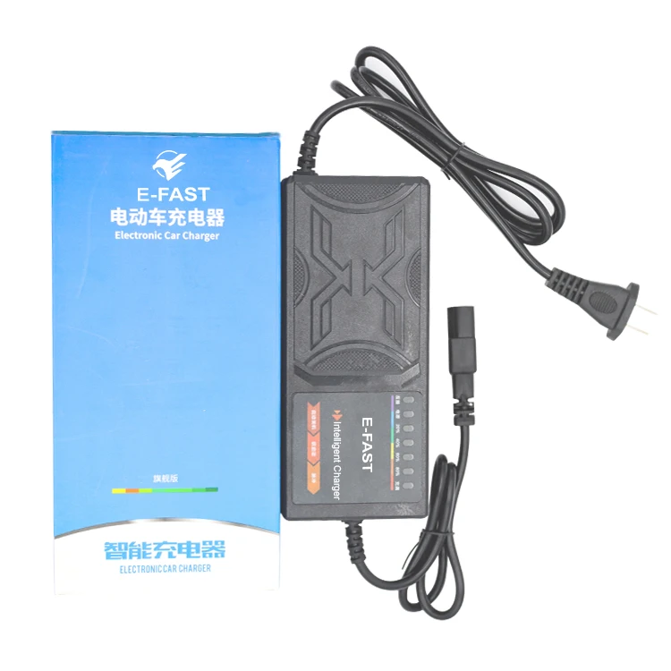 E-FAST new design 60V 20AH lead acid battery charger 36V 48V 60V 72V scooters battery charger for electric bikes  motorcycles