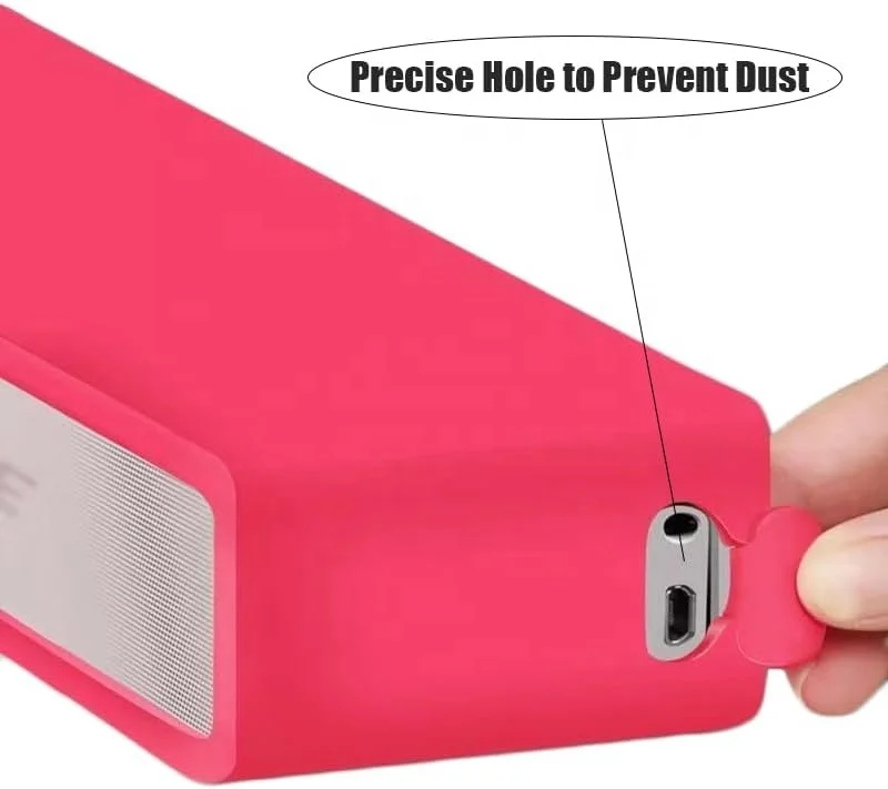 For Soundlink Mini Case, Soft Gel Rubber Travel Carry Case Silicone Protective Cover for Soundlink Mini 1/2 Speaker