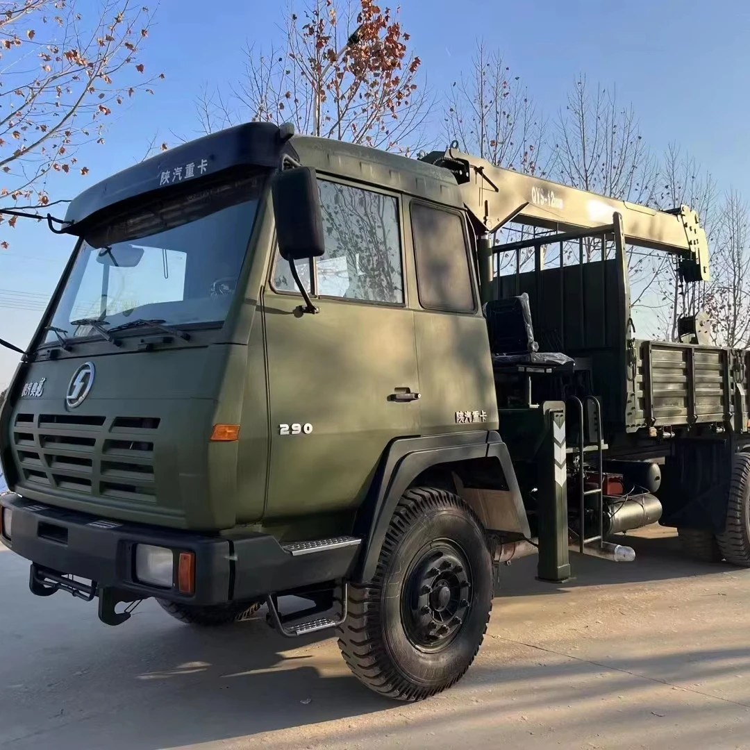 Высококачественный кран Shacman 6x4 10 тонн грузовой с краном