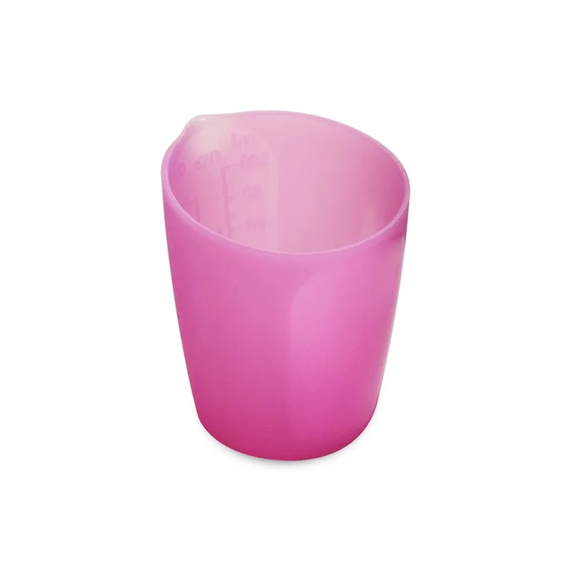 Shenzhen Manufacture New Design Bpa Free Colorful Safe Non-toxic Soft Silicone Measuring Cups 100ml