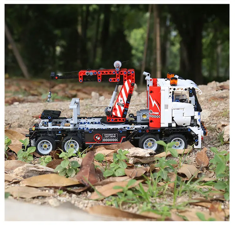 Mould King 15027 High-Tech RC Sets The Remove Obstacles Truck Model Building Blocks Brick Kids Christmas Gifts