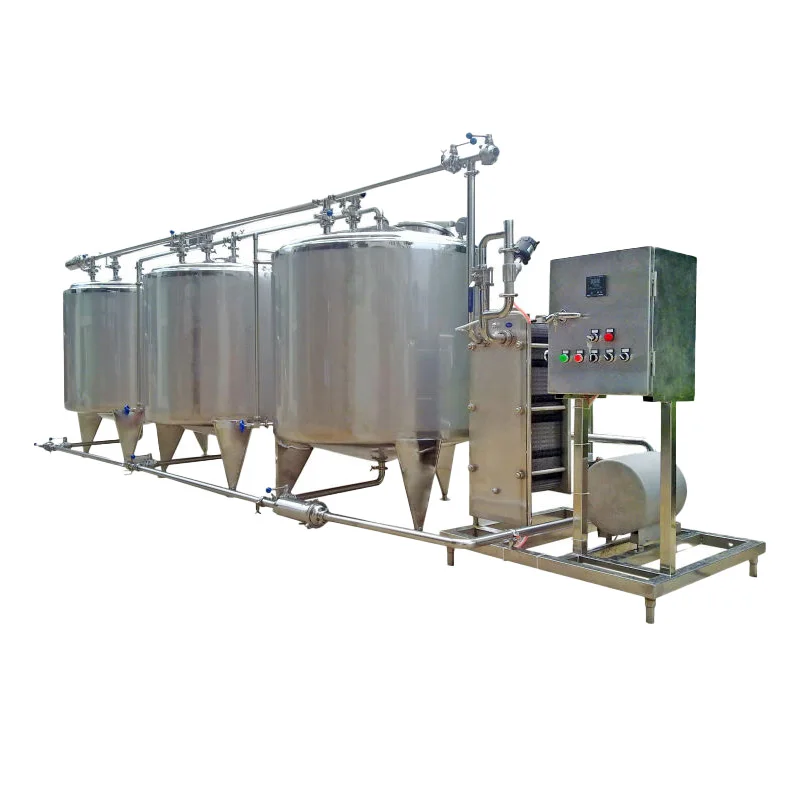 Customizable Automatic 3 Tanks Clean in Place System CIP Washing Machine