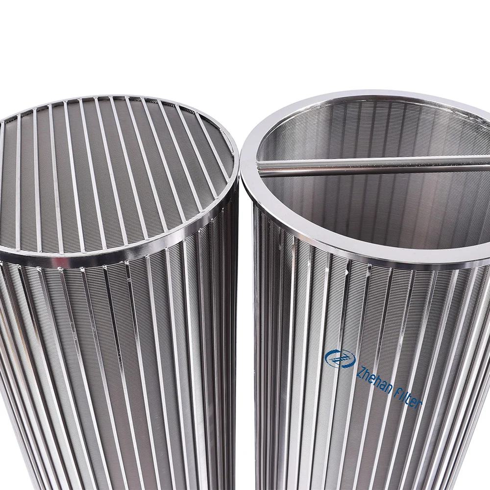 304 316  Stainless Steel Screen johnson  screen Pipe Johnson Tube Wedge Wire Screen Filter