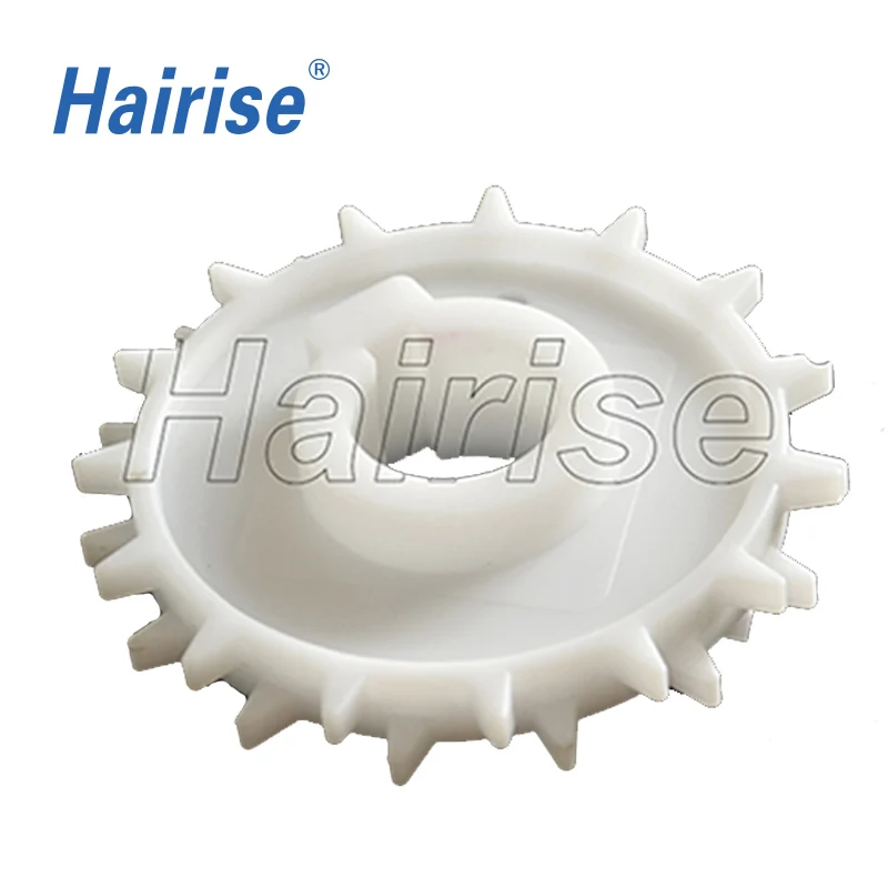 Hairise sprocket for belts and chains