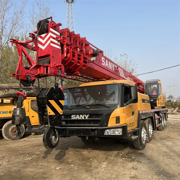 SANY STC500 50ton 50tons 50 ton 50t 55t 70t 75t 80t 90t 100t 110t 130t used secondhand telescopic boom mobile truck crane