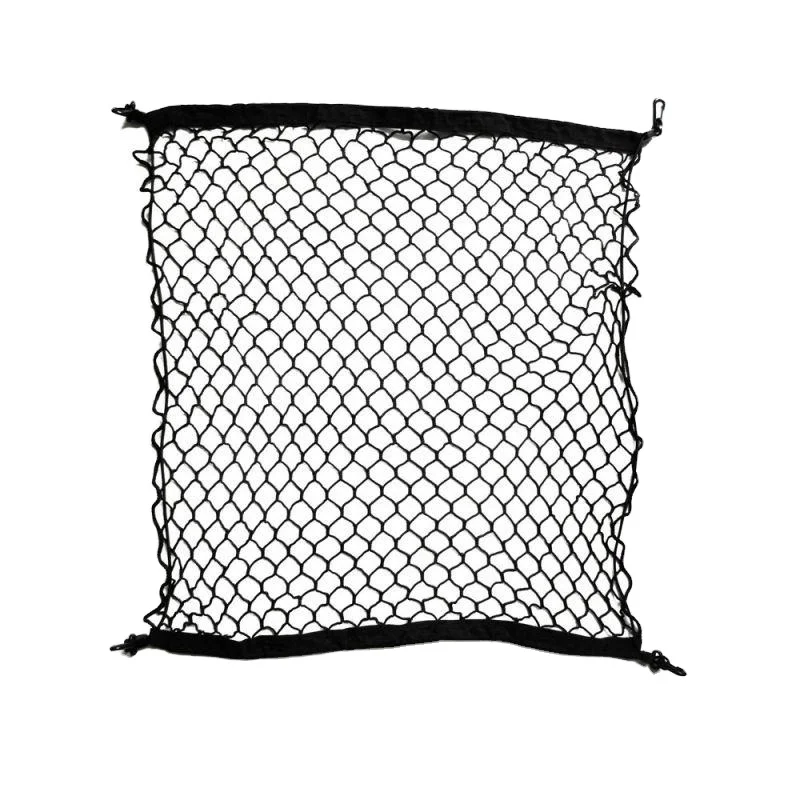4x4/4wd/offroad 120cm*90cm Car Trunk Rear cargo net plastic hooks Organizer car net