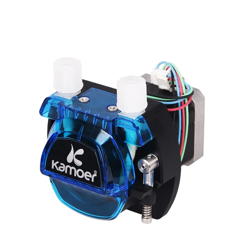Kamoer KCM dosing pump lithium hydroxide transfer 12V high flow rate peristaltic pump transfer diacetone alcohol butyl acetate