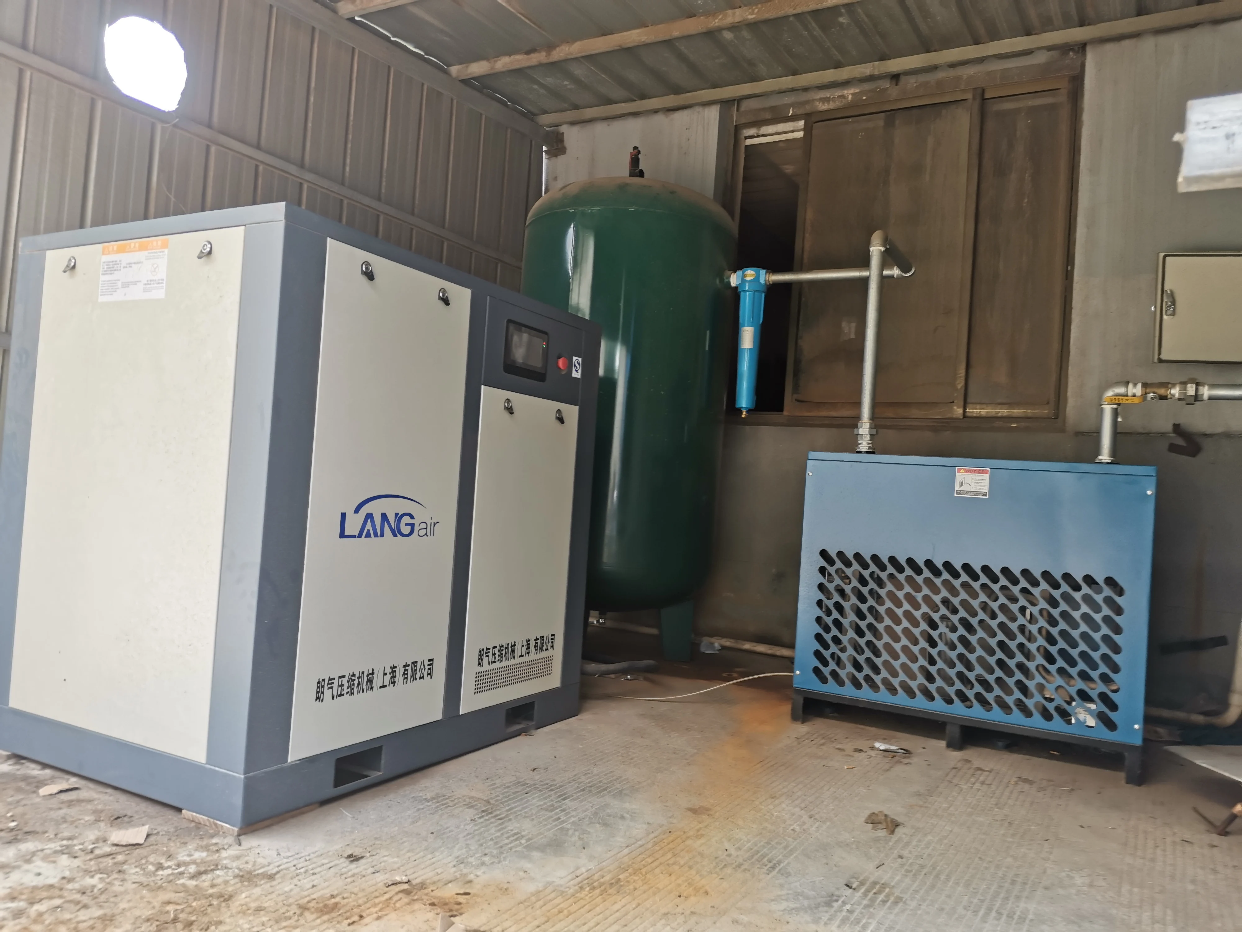 Efficient Electric Factory Competitive Price Gas Powered Air Compressors Supply to General Industry