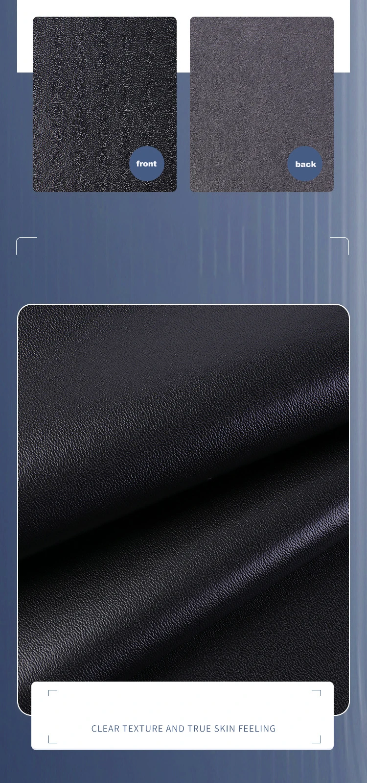 PVC leather core needle pattern customized synthetic leather product faux leather for upholstery sofa furniture free sample