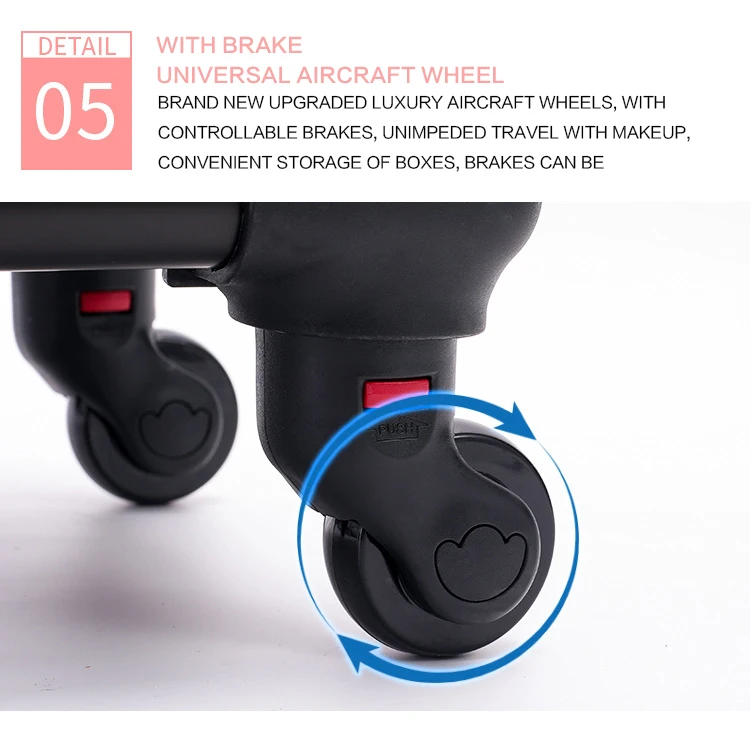 800 rolling suitcase 24