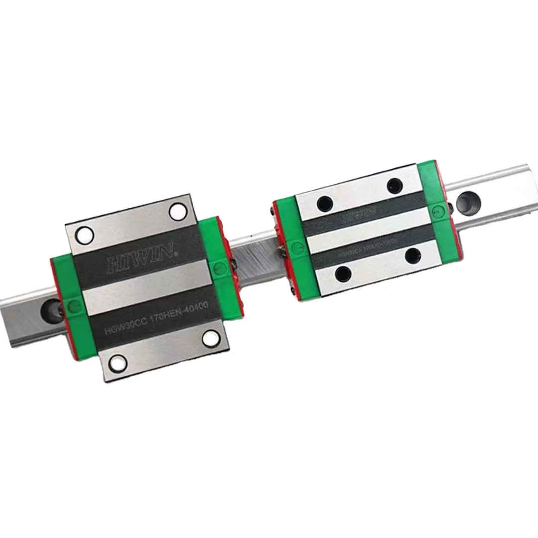 hiwin linear rail and carriage block hgw 30cc hgw 30  hgh30ha hg55 hg35 egh25sazoh HGW20CC