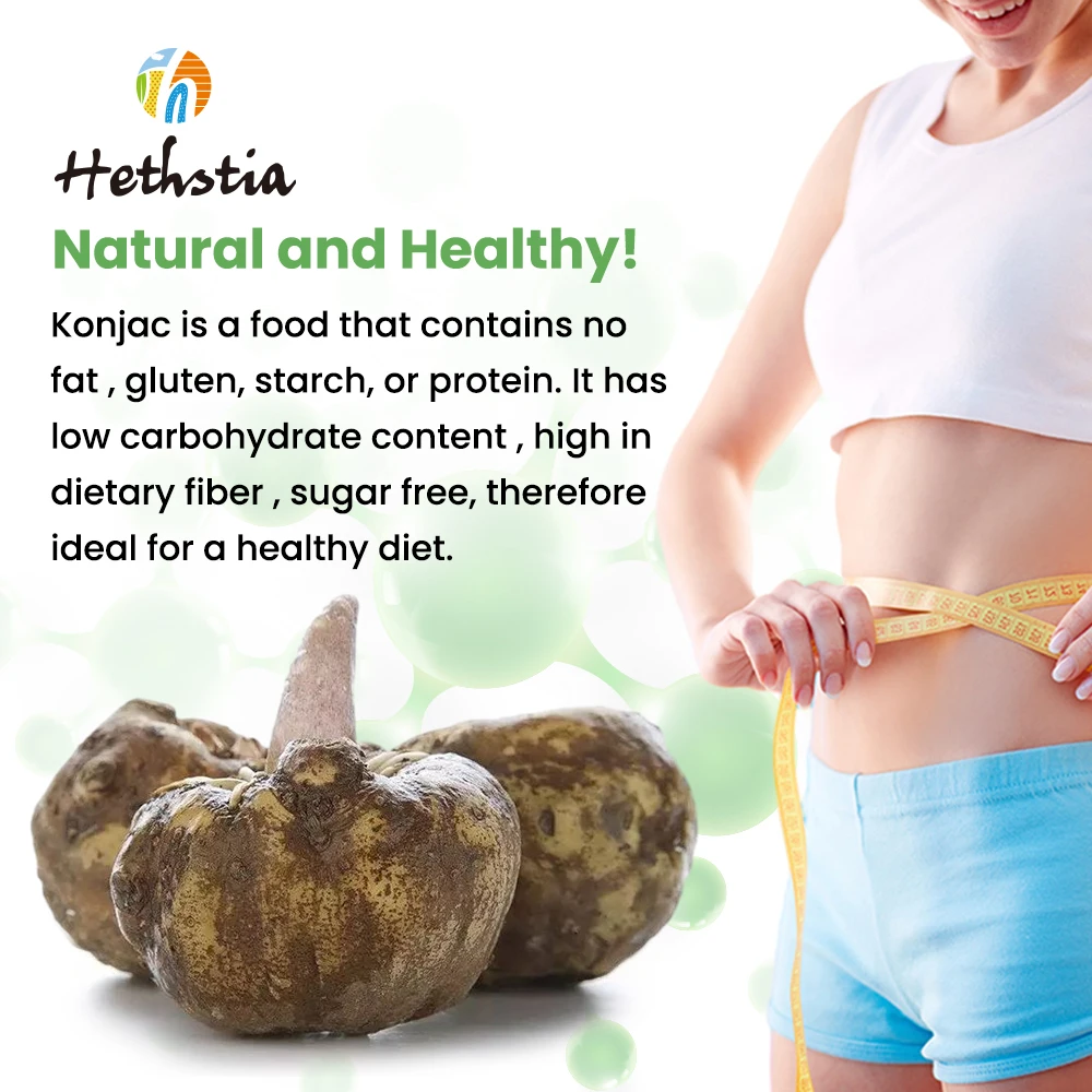 Healthy Low-Calorie Low-Carb Plant-Based Wholesale Konjac Instant Rice In Bulk