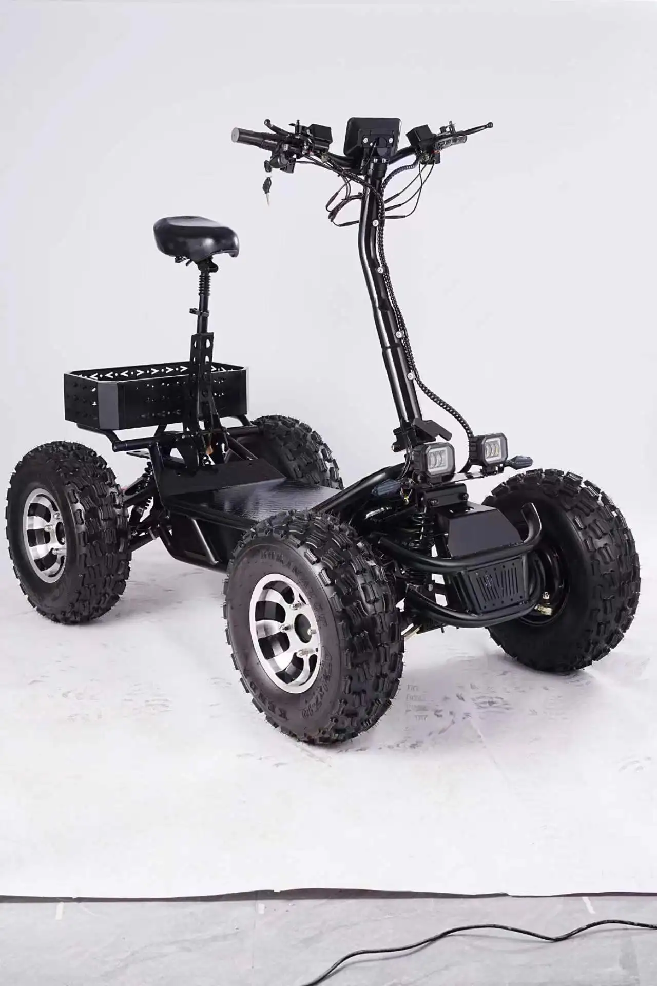 ESWING 8000 Вт Высокая мощность Багги складной вездеход 60 В 50 А/ч бытовой аккумулятор Atv Скутер Электрический