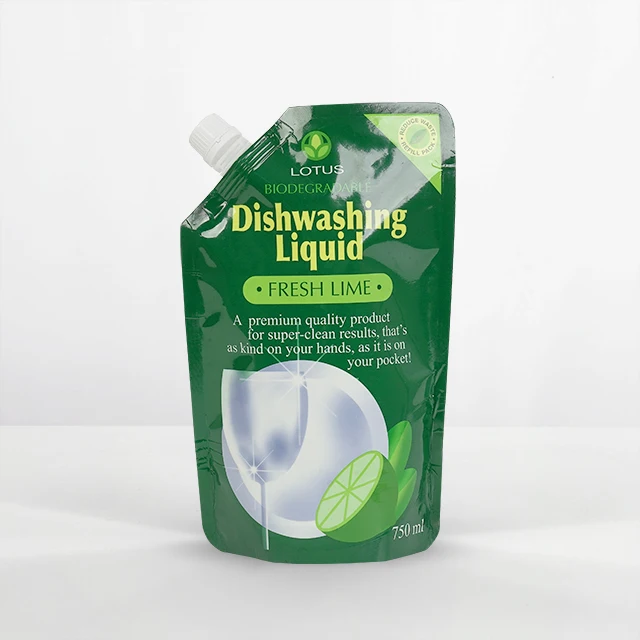 Various Shape Plastic Stand Up Pouch With Spout Packaging Water Sports Drinks Beverage Puree Sauce Yogurt Milk