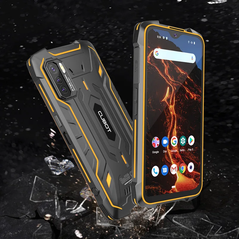 Global 4G LTE Rugged Phone Cubot KingKong 5 Pro IP68/IP69K Waterproof Smartphone 8000mAh 48MP Triple Camera Android 11 NFC 64GB