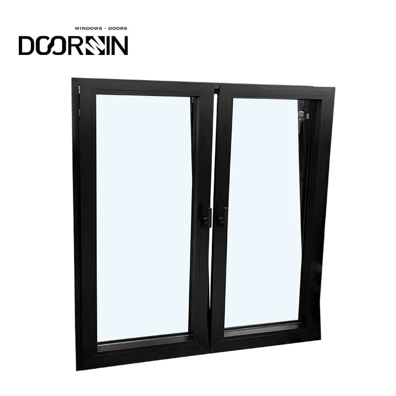 North American Thermally Broken Winter Insulating Material Casement Window For Metal Windows