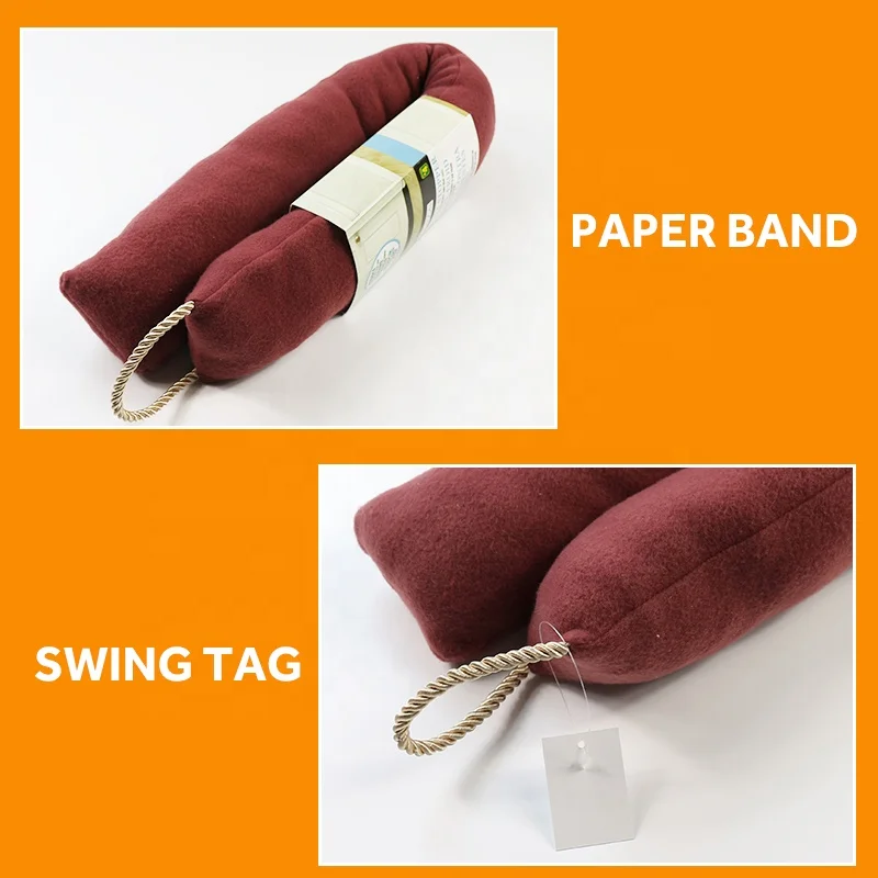 Door Draft Stopper 31 inches Heavy Duty Noise and Air Blocker Energy Saving Under Door Guard Fabric Under Door Draft Stopper