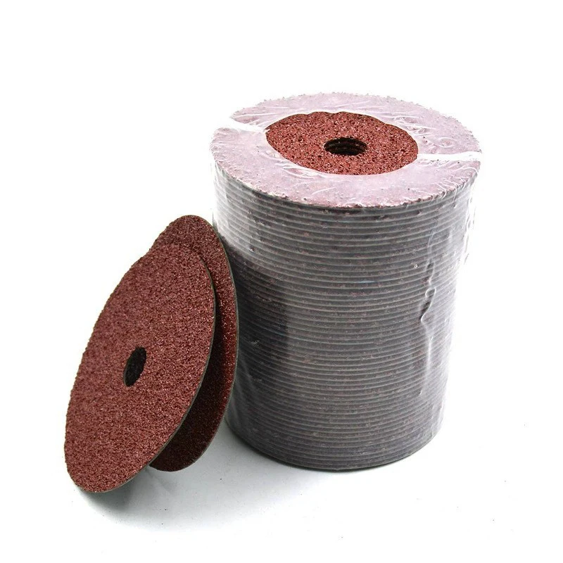 115mm-180mm Zirconia Alumina oxide Silicon carbide fiber disc for stainless steel polishing disc