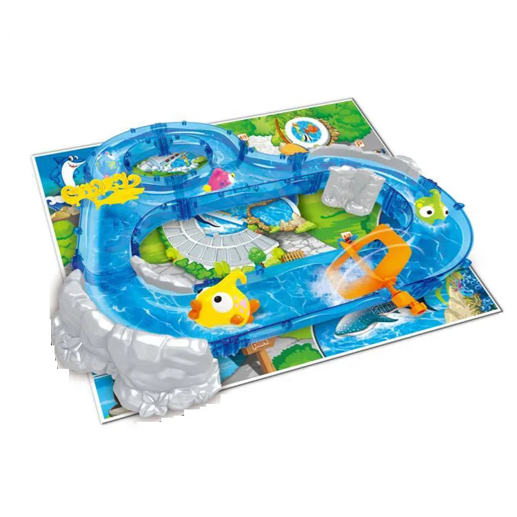 Лидер продаж на Amazon, игрушечная Рыба для детей, Обучающие игрушки для ванной, рыболовные магнитные игрушки, сделано в Китае