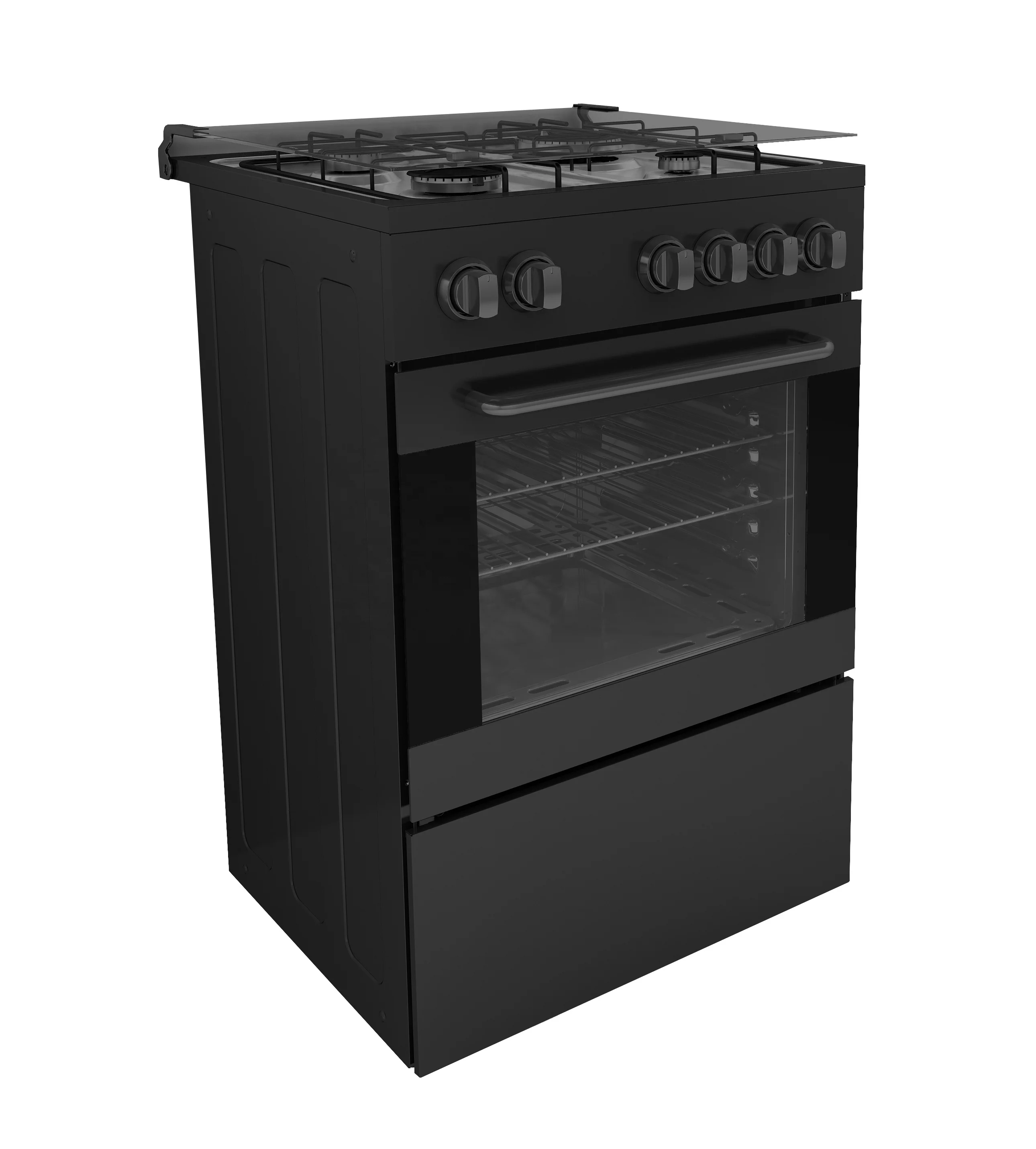Сертифицированная автономная газовая плита с духовкой SENG ETL 65 л 60x60 24 дюйма