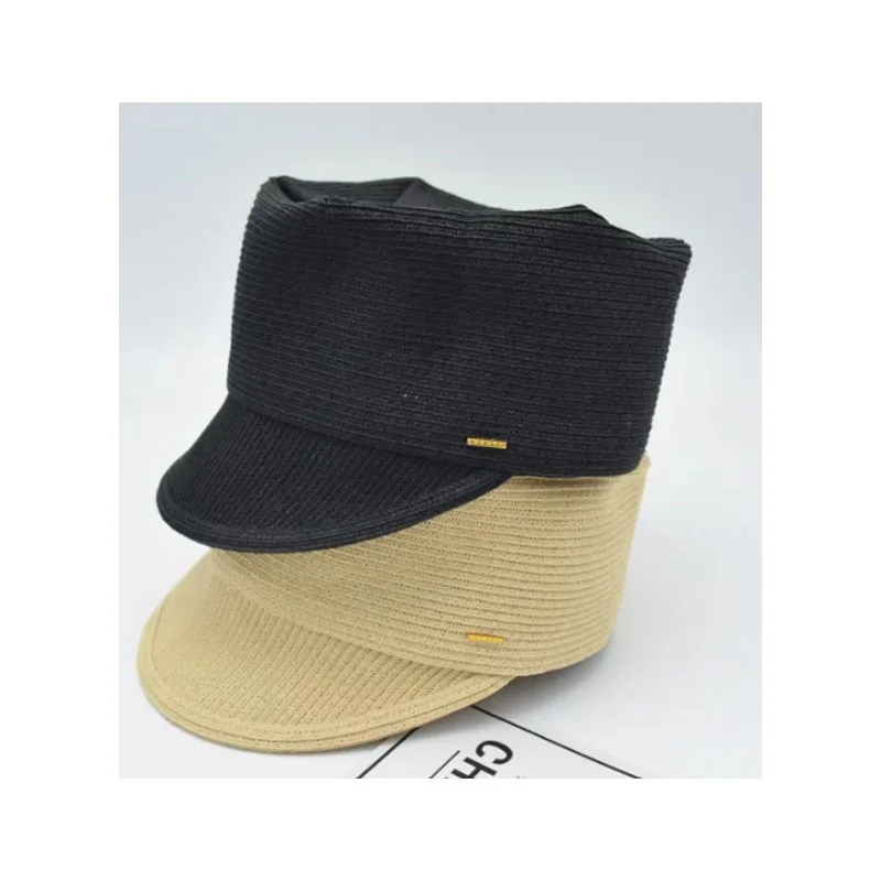 Spring/summer flat top folding top equestrian hat casual baseball cap sunshade hat