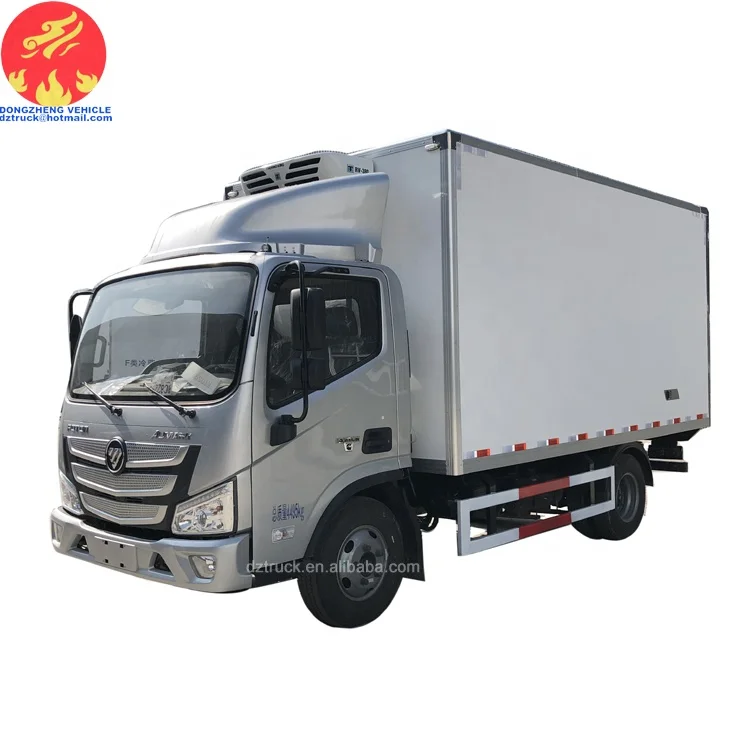 100% brand new Foton Aumark Euro V refrigerator truck with Thermo King refrigeration unit