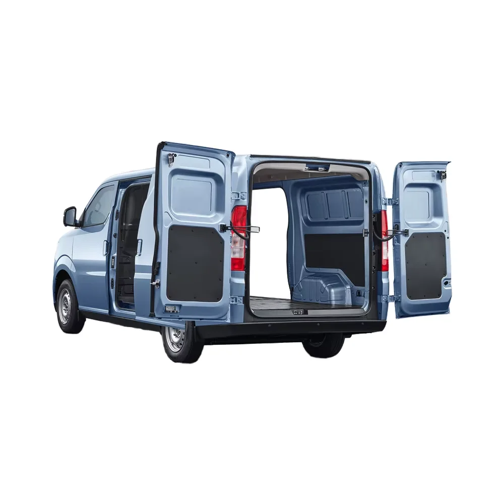 EV cargo van Dongfeng Ruichi EC75 electric cheapest express panel van 2 passenger FWD made in China