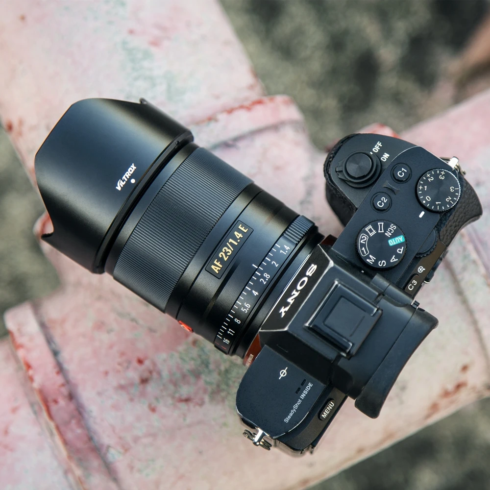  VILTROX AF 23 мм F1.4 Автофокус Макро объектив APS-C компактный большой светосильный для камеры Sony E-mount A6000 A6300