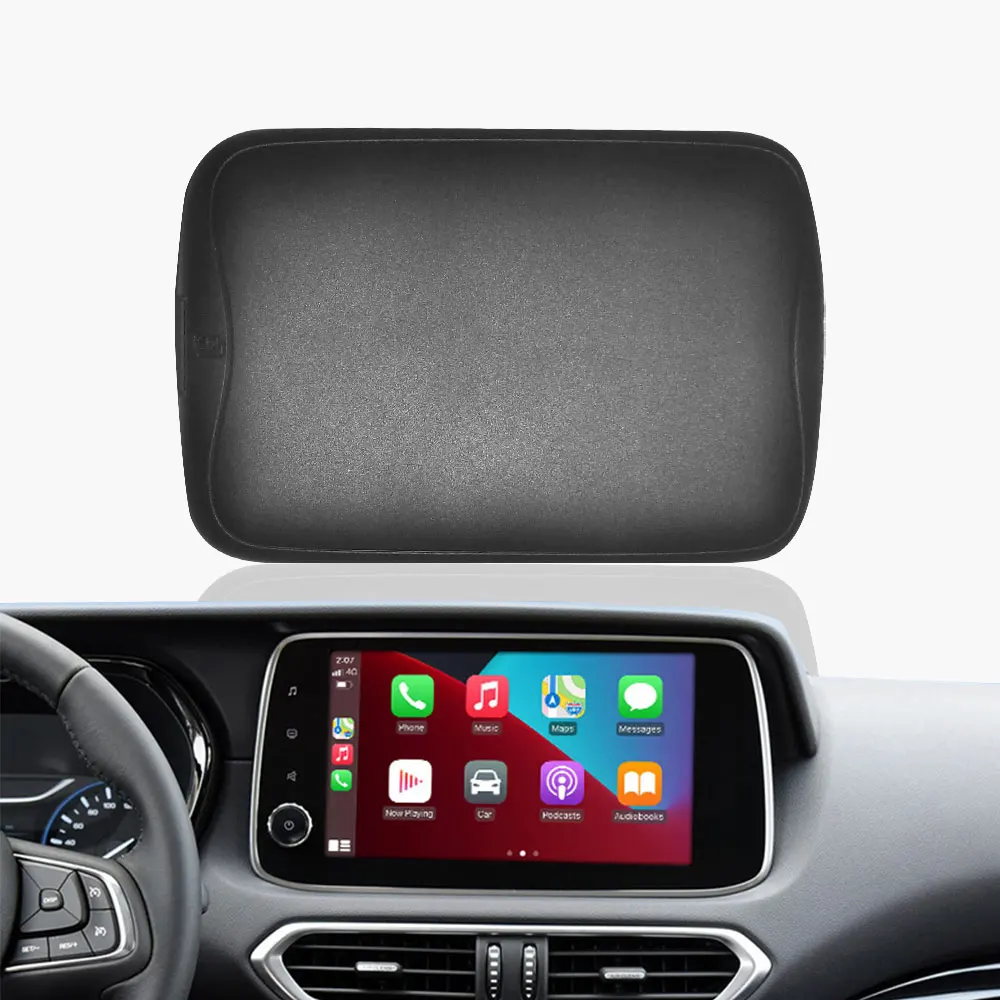 mini android caprlay ai box wireless android 10 2+32gb qualcomm QCM2150 chipset carplay box 2.4/5g wifi and BT5.0