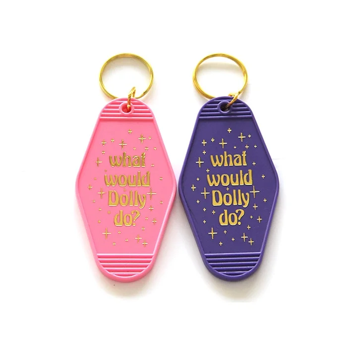 Positive Affirmation Optimism Keychains Gift Kindness is Magic Good Things Own Your Magic Self Love Custom Hotel Motel Keychain
