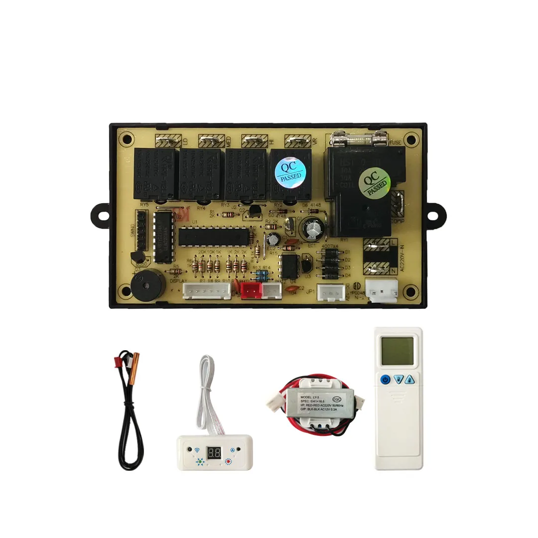 Универсальная система управления переменным током U08A, контроллер системы кондиционирования воздуха, печатная плата с небольшим пультом дистанционного управления