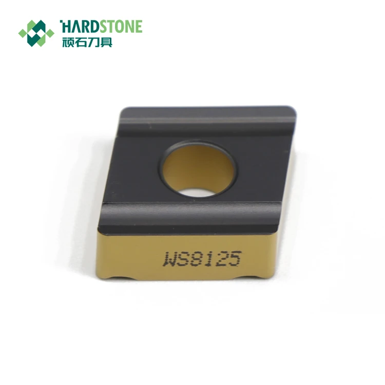 CNMG120408R-M WS8125 Lathe Machine Tungsten Carbide Plate Inserts for CNC lathe Turning hardstone carbide insert