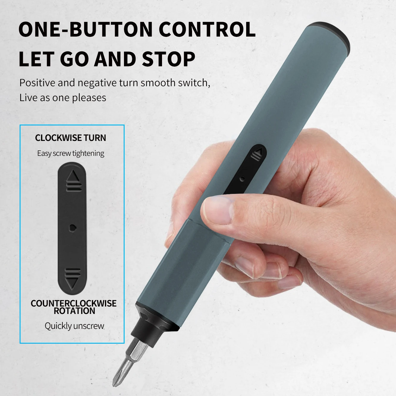 Section B 49 in 1 Precision Electric Screwdriver Set DIY Rechargeable Cordless Screwdriver For Mobile Phone Repair Tools