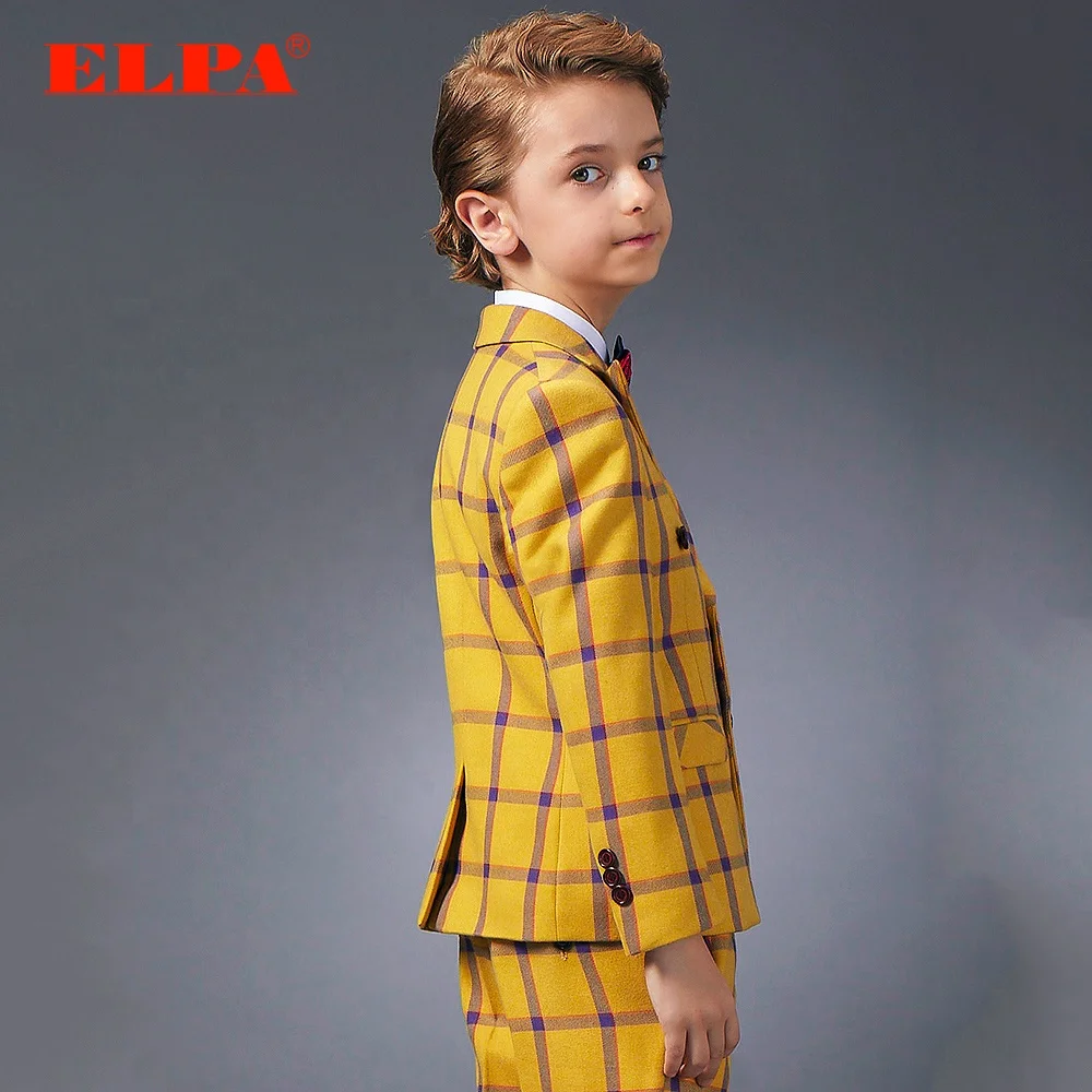 
ELPA new fancy designer slim fit 3 piece sets occasion wear formal suits for boys 