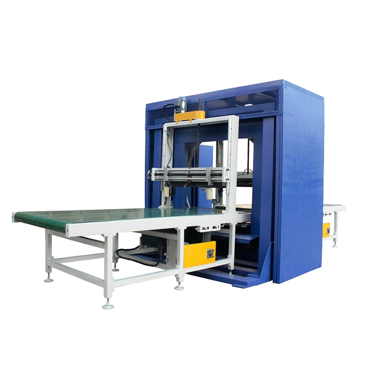 
Advanced quality horizontal orbital wrapping machine with stretch wrapper customized service 